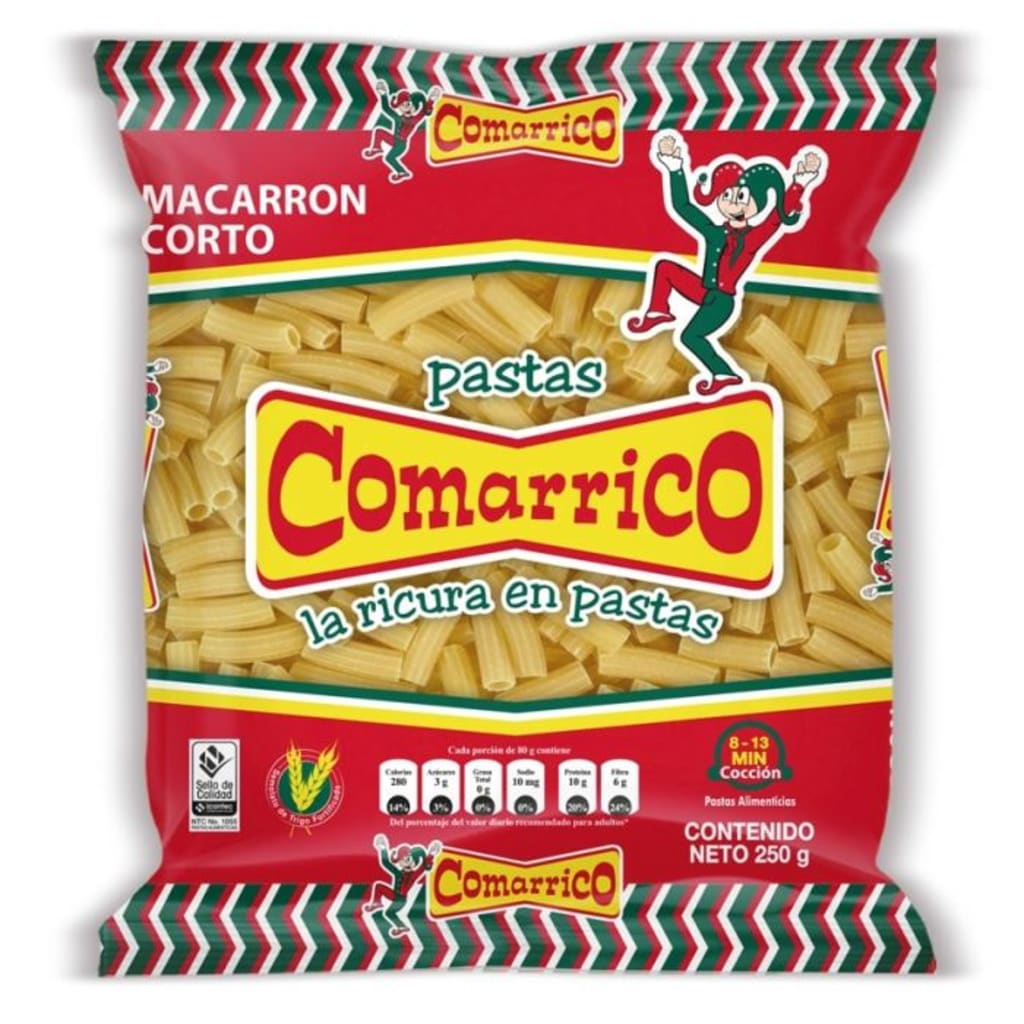 MACARRON CORTO COMARRICO 50*120GR