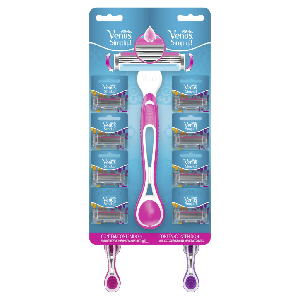 PRESTOBAR SIMPLY VENU ROSADA 10*8U 65619