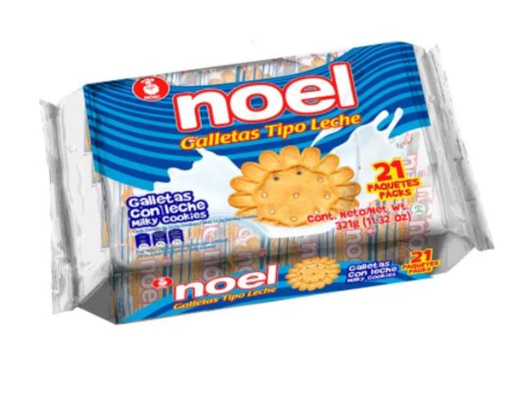 GALLETA TIPO LECHE NOEL *24 UND  1002712