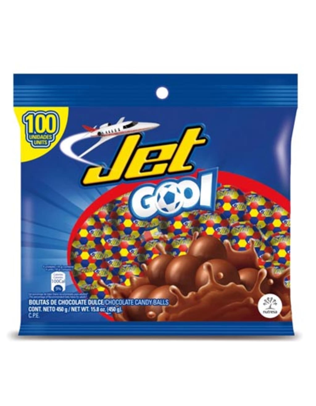 CHOCOLAT JET GOOL BALON 12*100*4.5G 8325