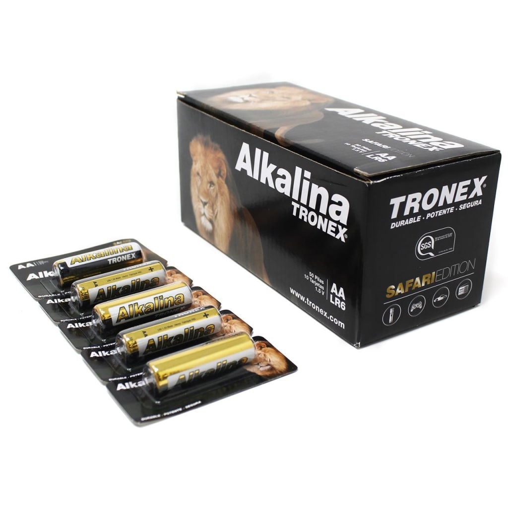 PILAS TRONEX ALKALINA AA 6DISP*20