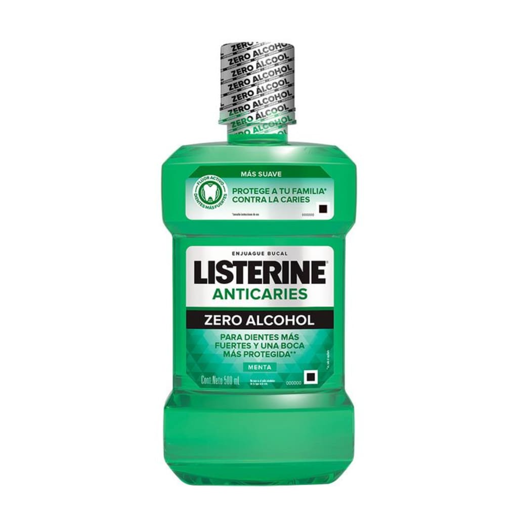 LISTERINE ANTICARIES ZERO 12*500 581811