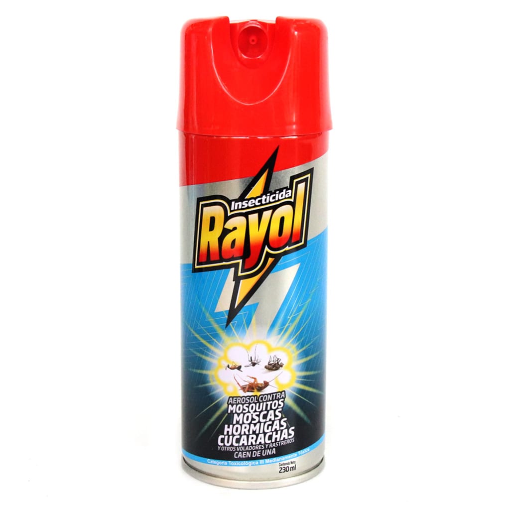 RAYOL SPRAY MATATODO 12*230ML 0101