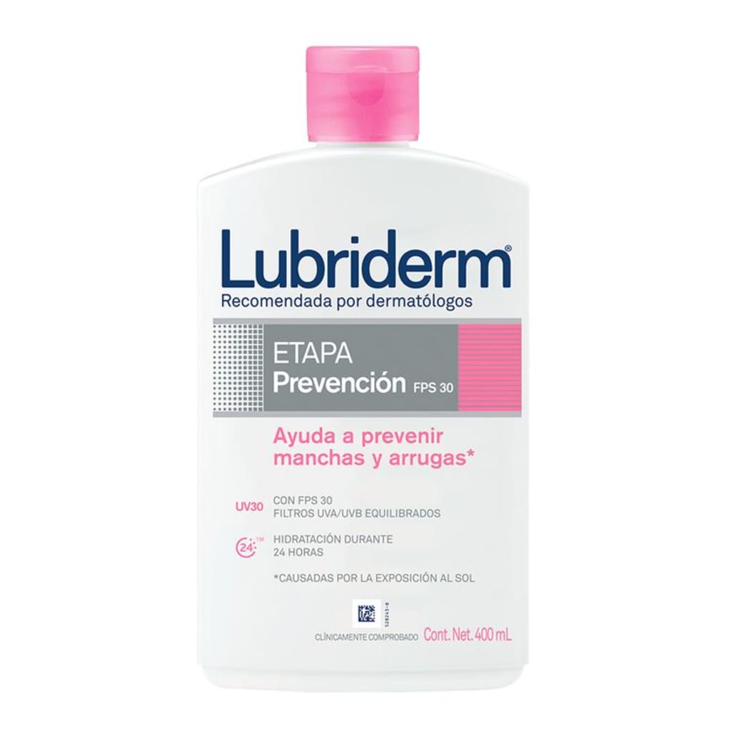 LUBRIDERM PREVENCIO UV30 12*400ML 579684