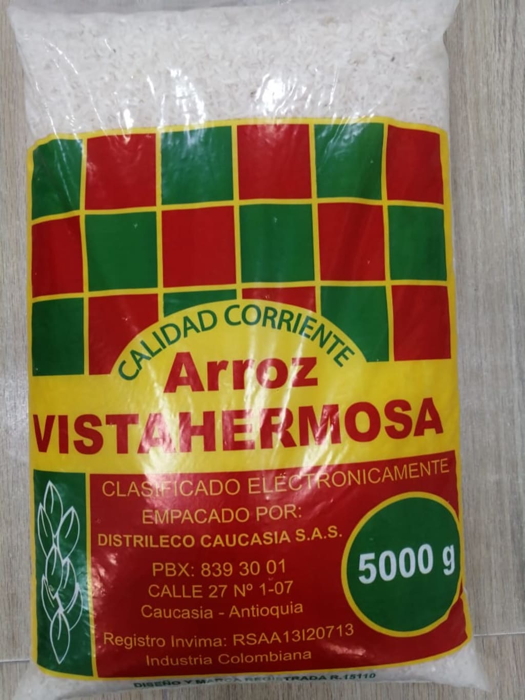 ARROZ VISTA HERMOSA 10BOL*10LBS