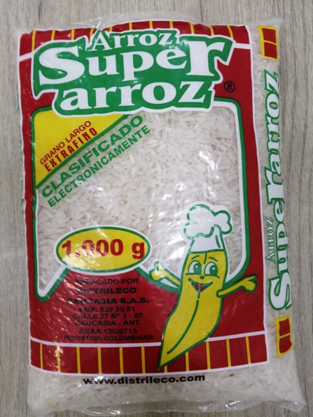 ARROZ SUPERARROZ 50BOL*1KL