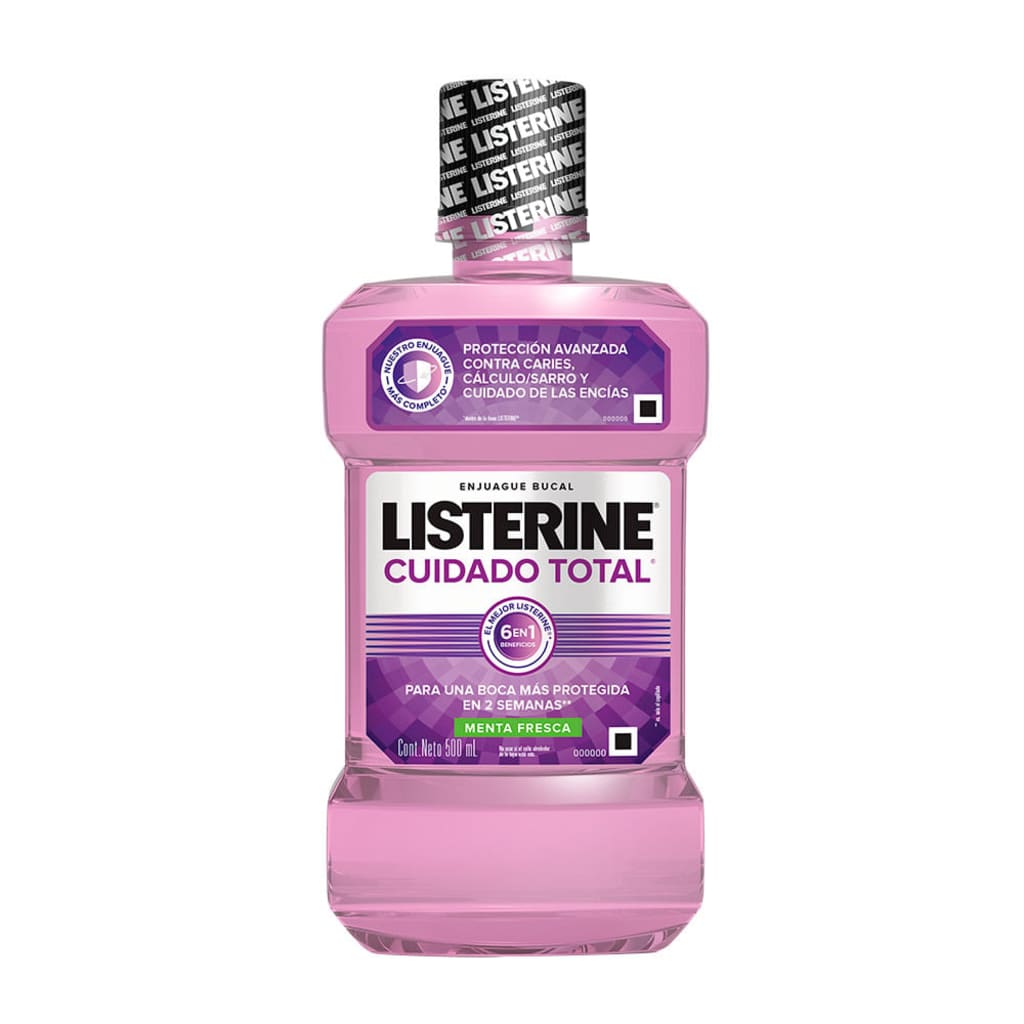 LISTERINE CUIDADO TOTAL 12*500 576398