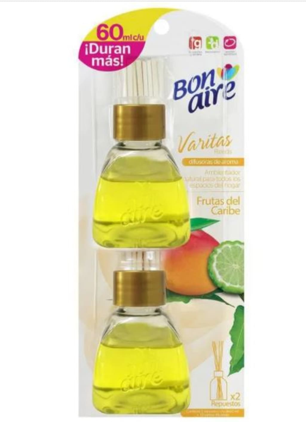 BON VARITAS FRUTAS  CARIBE 12*2*60ML 106