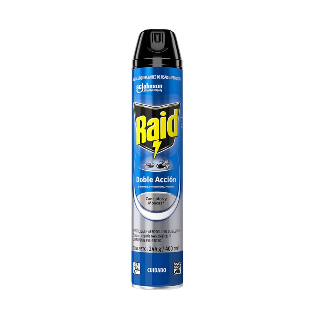 RAID DOBLE ACCI ZANC/MOSCA 12*400ML