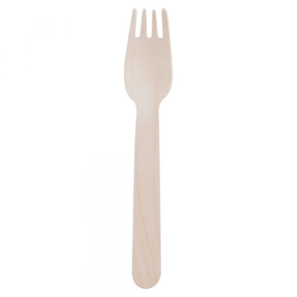 TENEDORES MADERA EL SOL 1DISP*20UND