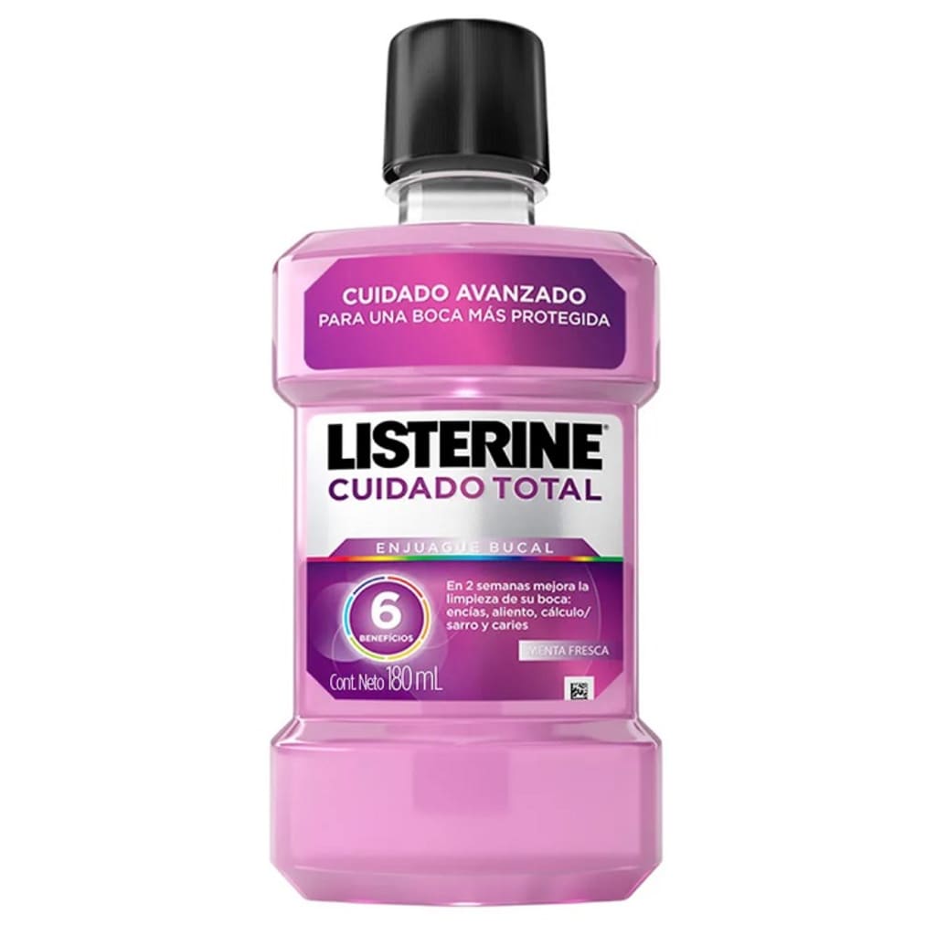 LISTERINE CUIDADO TOTAL 12*180ML 576388