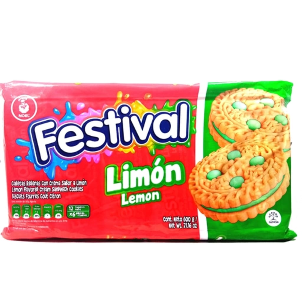 GALLETA FESTIVAL LIMON 24*12*6  30881