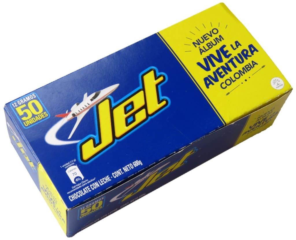 CHOCOLATINA JET 30DISP*50U*11G 83244