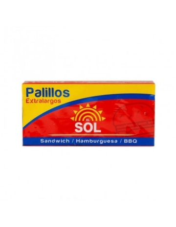 PALILLOS HAMBURGUESA 200*125UND  6102