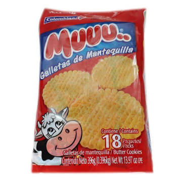 GALLETA MUU MANTEQUILLA 18*18  20025