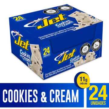 CHOCOLATINA JET COOKIES 24*24*11G