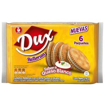 GALLETA DUX RELL QUESO 24*6*4  9564