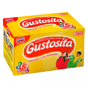 MARGARINA GUSTOSITA 24DISP*4*125G 70454