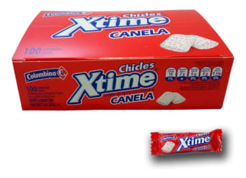 XTIME PASTILLA CANELA 24*100   15604