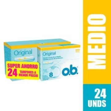 TAMPON OB SUPER DIG 20*20 97206