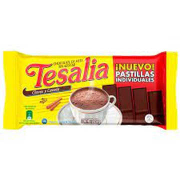 CHOCOLATE TESALIA 96 BARRAS*250GR