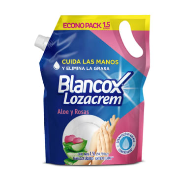LOZALIQUIDO ALOE Y ROSAS 8*1500ML 40025