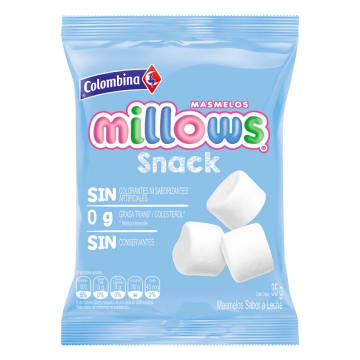 MILLOWS BLANCO SNACK 30BS*1*35GR  12444