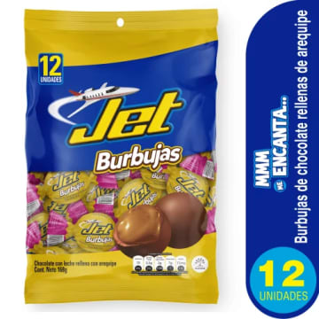 CHOCOLATINA JET BURBUJ 12DISP*12*21GR