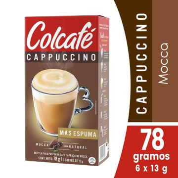 COLCAFE CAPUCINO MOCCA 12DISP*6SOB*13R