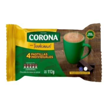 CHOCOLATE CORONA 126BARR*4PAST*112GR