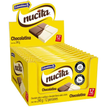 NUCITA CHOCOLATINA 18DISP*12*20G  13413
