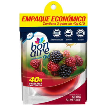 BON AIRE GEL REPT*3 MORA SILVES 8*40GR