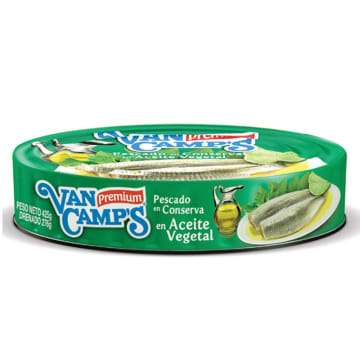 SARDINA VAN EN ACEITE 24*425GR  4127