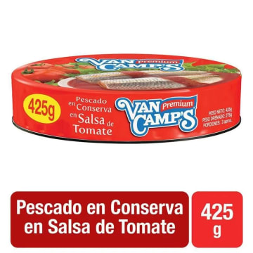 SARDINA VAN EN TOMATE 24*425G  4122
