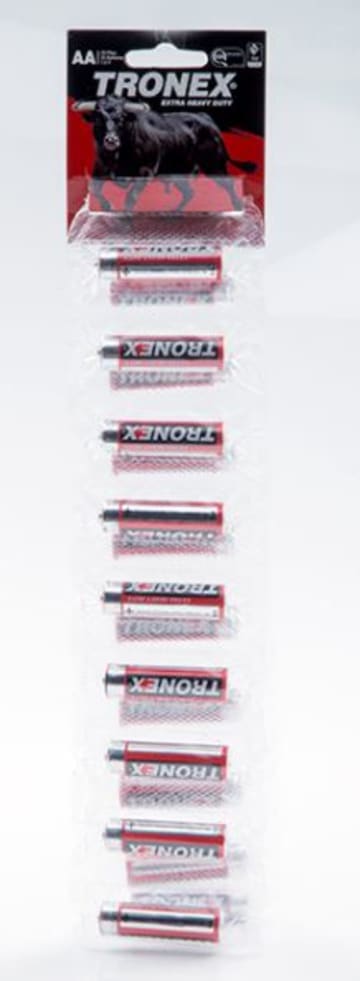 PILAS TRONEX TIRA AA 12DSP*20UND
