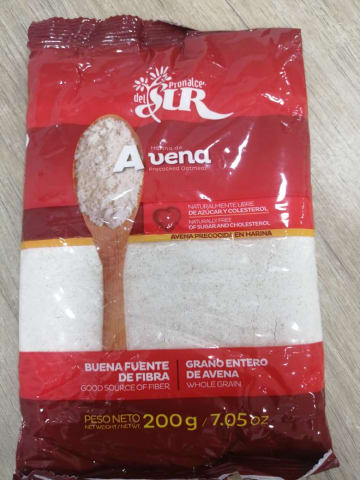 AVENA HARINA DEL SUR 4DOC*200GR