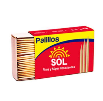 PALILLOS REDONDO EL SOL 12DISP *12U 6101