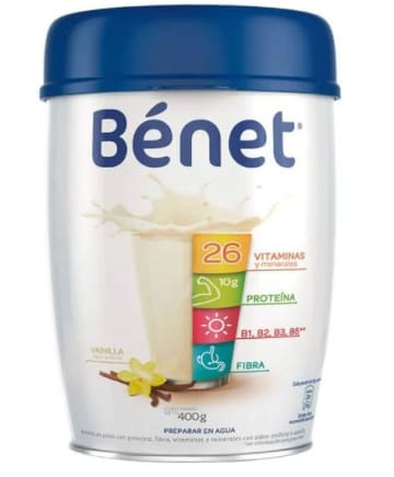 BEBIDA BENET VAINILLA 12*400GR 68442