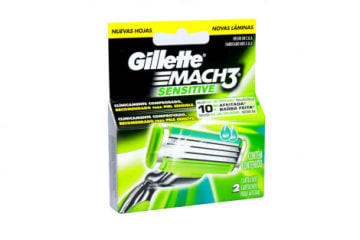 GILLETTE REPUEST MACH3 SENSITIVE  *2CART