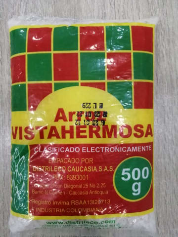 ARROZ VISTA HERMOSA 25LB*500G