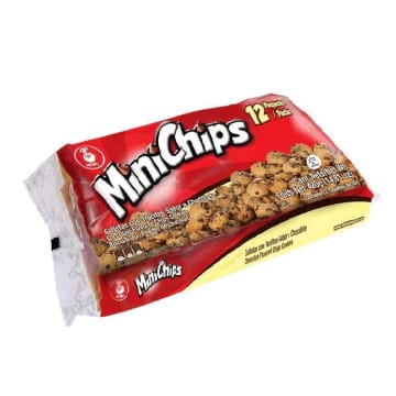 GALLETA MINICHIPS 12DP*12UN   9449