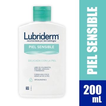 LUBRIDERM PIEL SENS 12*200ML 41636-72101