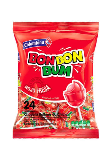 BON BON BUM FRESA 15BS*24UND  28118