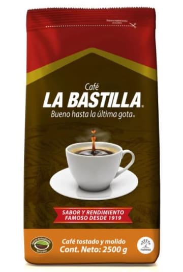 CAFE LA BASTILLA 6*2500G 29255
