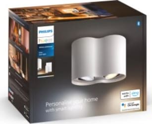 HUE Pillar 2x5.5W Hvítur M/Fjarstýringu