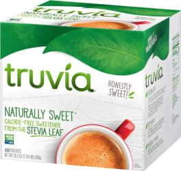 Gervisykur í bréfum, Stevia Truvia 400stk