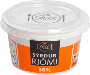 MS Sýrður rjómi 36% 6&#215;180 g/ks