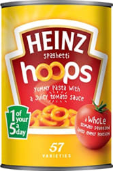 HEINZ SPAGHETTI HOOPS