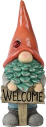 Gnome stytta Welcome 18x47cm. (2)