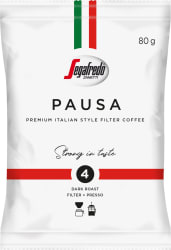 $Segafredo Filter kaffi malað 50x80g